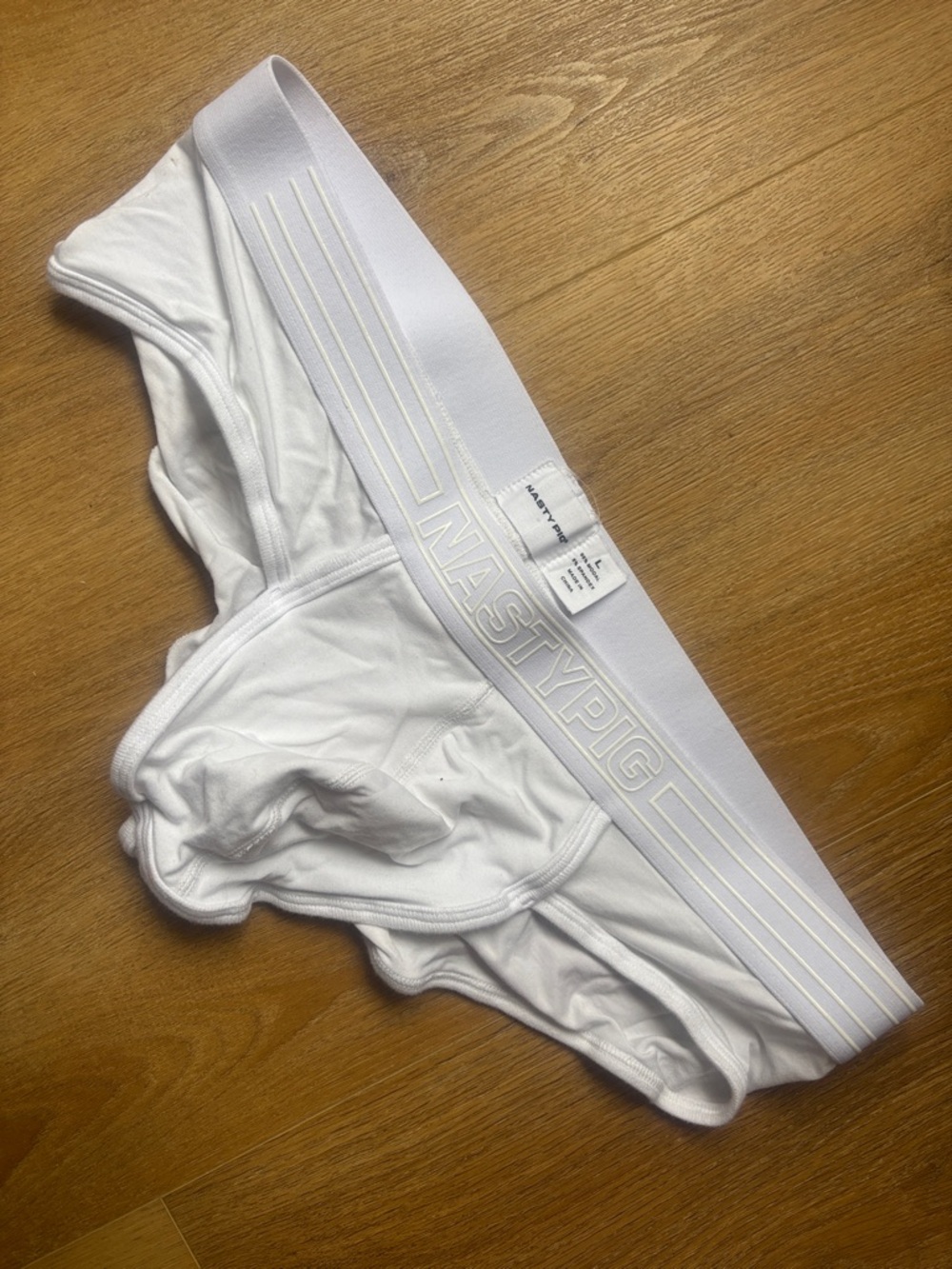 Nasty Pig White Men's Logo Briefs